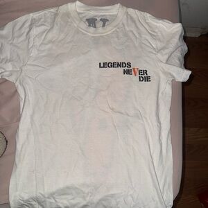 Legends Never Die White T-Shirt